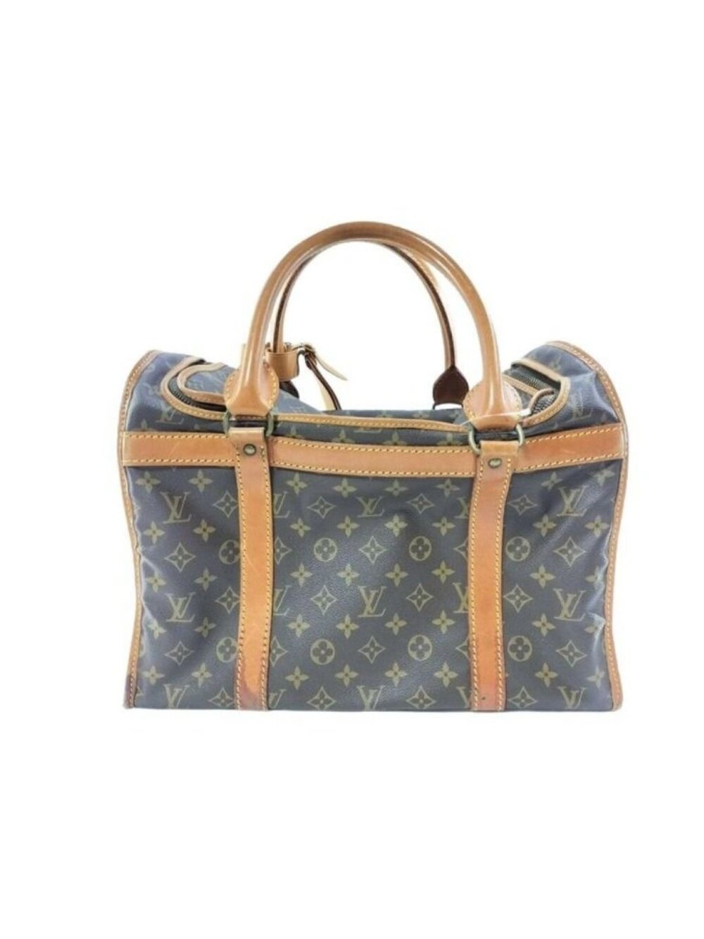 Louis Vuitton Boston Bag Sac Brown Monogram Pet Carrier